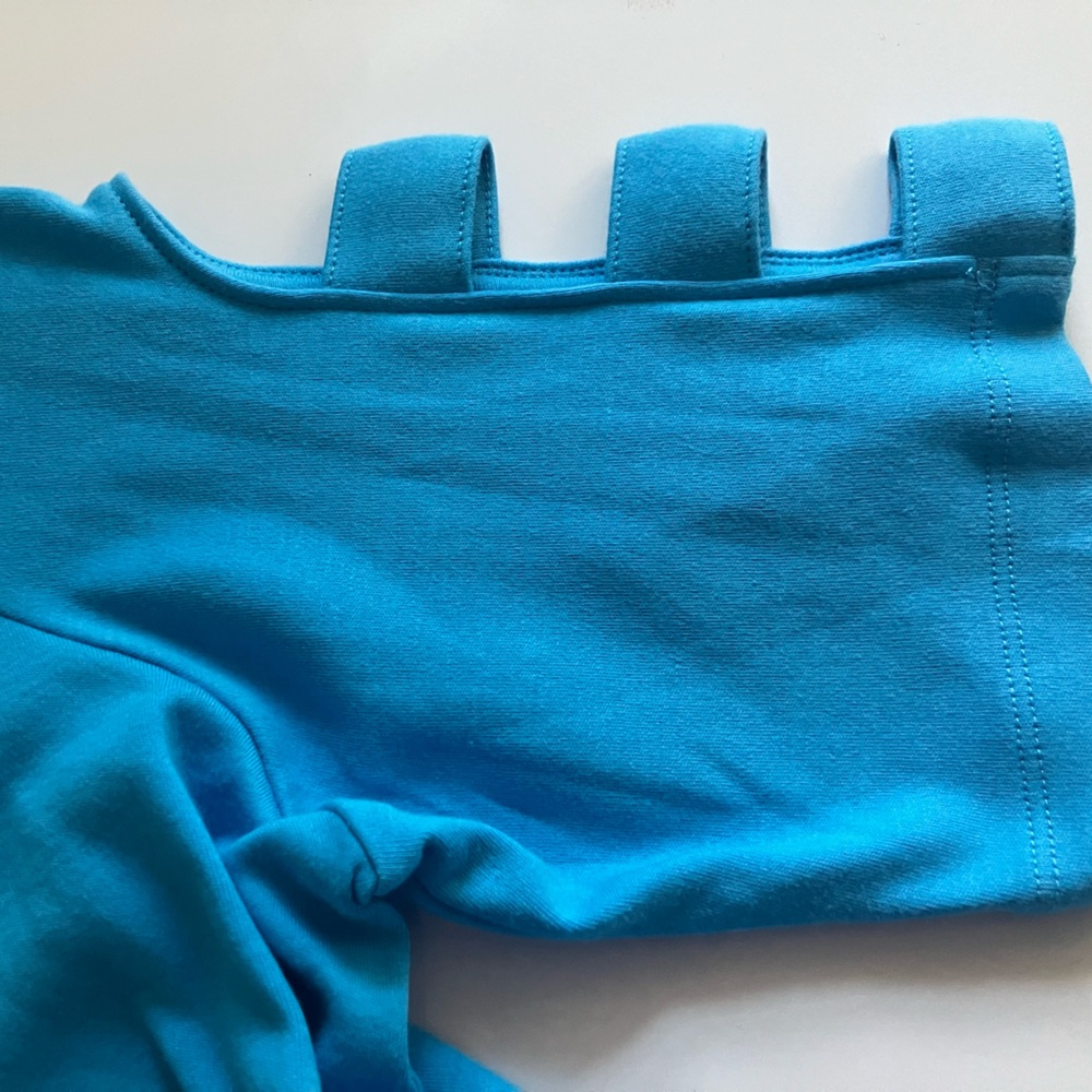 NWT Kim Rogers Womans Elbow Ladder Sleeve Top, 3/4 Sleeve, XL - Picture 9 of 12